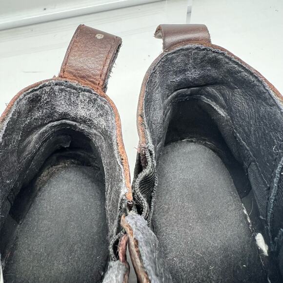 Sorel Boots Womens 6.5 Emelie Chelsea Ankle Bootie Brown Leather Casual - Picture 9 of 9